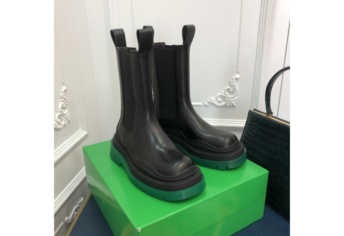 Botteg*Venta Tire Leather Ankle boots