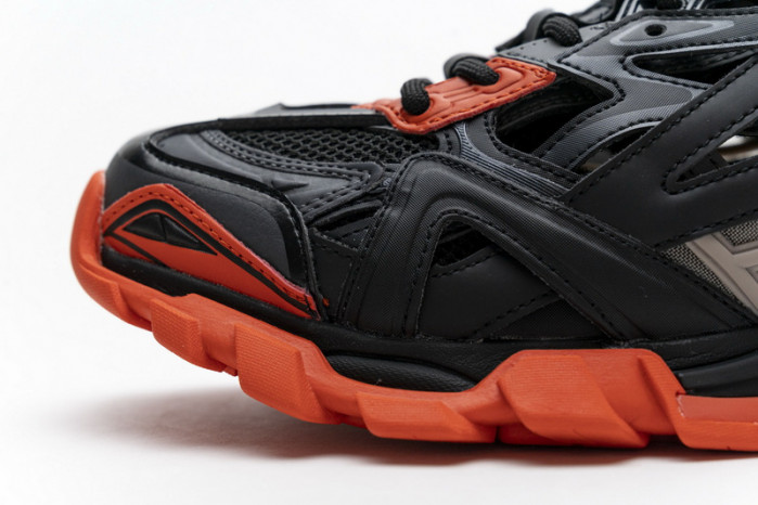 belanciaga Track 2 Sneaker Dark Grey Orange 570391 W2GN1 2002