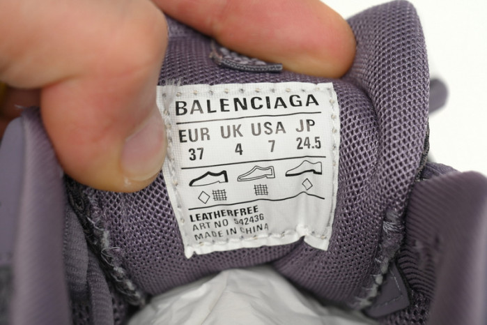 belanciaga Tess S.Black Gray Purple 542436 W1AC5 0620
