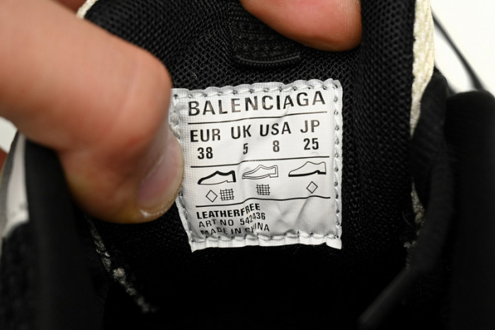 belanciaga Tess S.Black Rice Khaki Black 542436 W3AC4 8071