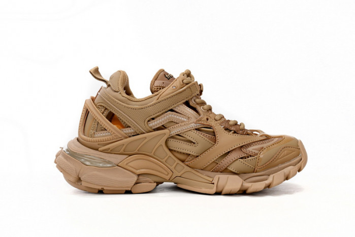 belanciaga Track 2 Sneaker Military Brown 568615 W3AG1 2706