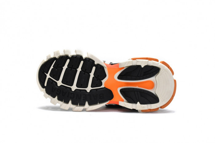 belanciaga Tess S. White Orange Black 542436 W1GB1 9059