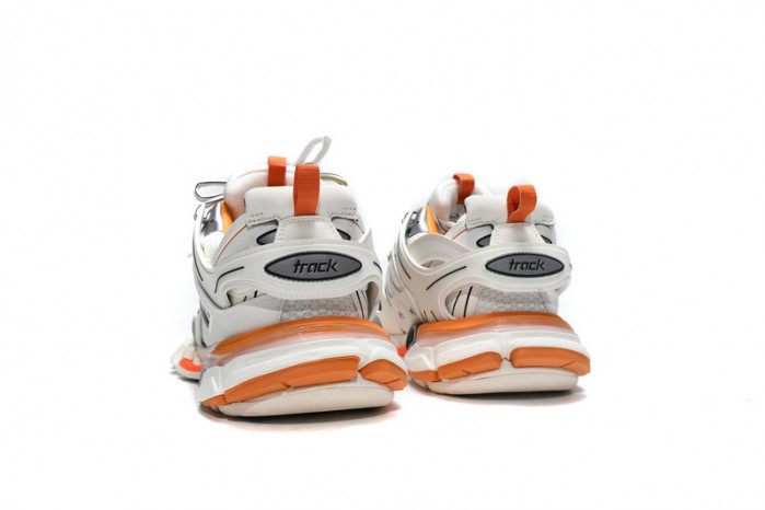 belanciaga Tess S. White Orange Black 542436 W1GB1 9059