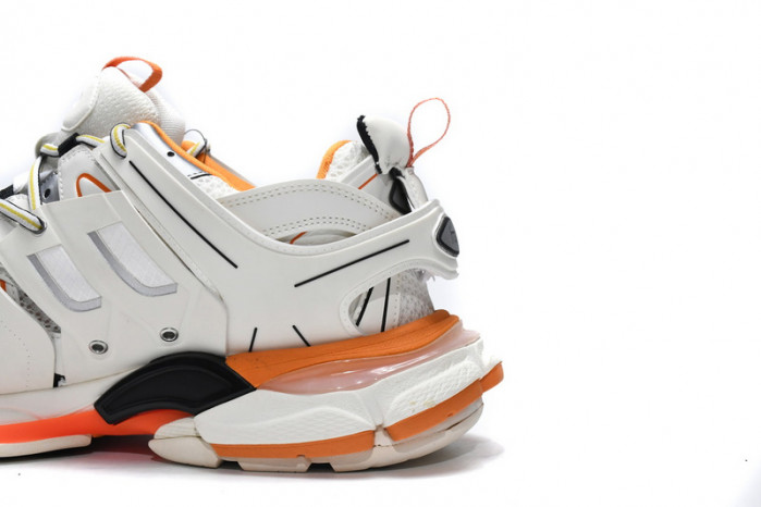 belanciaga Tess S. White Orange Black 542436 W1GB1 9059