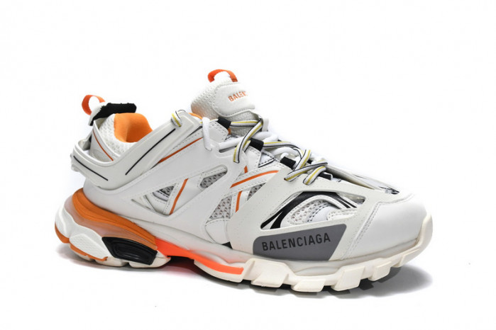 belanciaga Tess S. White Orange Black 542436 W1GB1 9059
