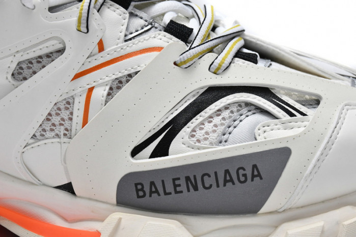 belanciaga Tess S. White Orange Black 542436 W1GB1 9059