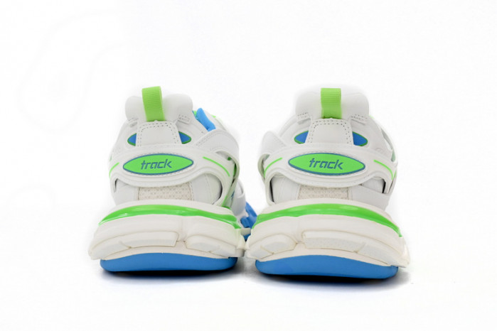 belanciaga Tess S.Green, White, and Blue 542436 W2BC3 0285