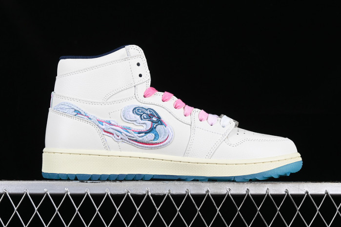 Michelle Wie West x Air Jordan 1 High Golf Pebble Beach FV3565-100
