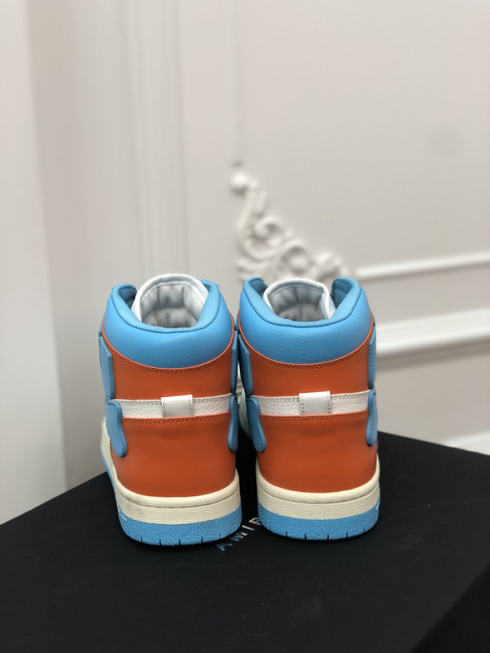 amiri* skel leather sneakers