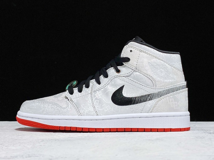 clot x air jordan 1 mid ''fearless'' - air jordan - cu2804 100