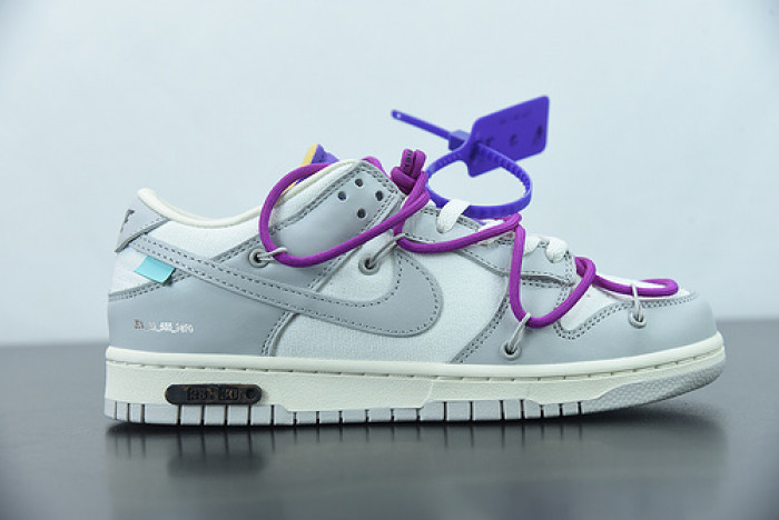 ow x dunk low ''lot 28 of 50''